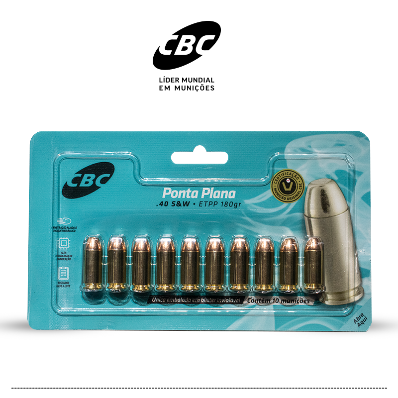 Ponta Plana 40 5&W ETPP 180gr