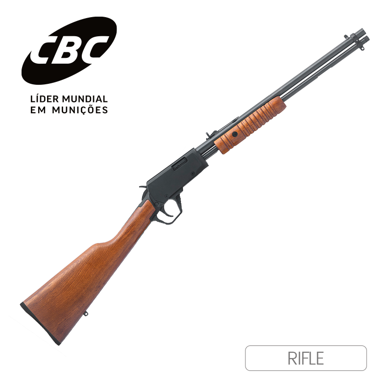 RIFLE-CBC-PUMP-ACTION-22LR-18----OX-CORONHA-em-MADEIRA-corrigida
